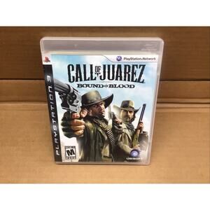 Call of Juarez Bound in Blood PS3 Sony PlayStation 3 Tested Used